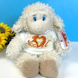 Animaland Hillsborough Community College Lamb Sheep 14" Plush Stuffed Animal toy